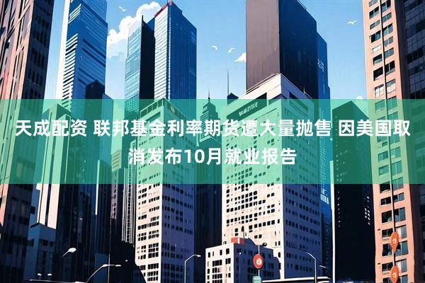 天成配资 联邦基金利率期货遭大量抛售 因美国取消发布10月就业报告