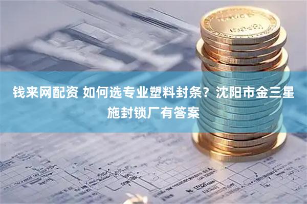 钱来网配资 如何选专业塑料封条？沈阳市金三星施封锁厂有答案
